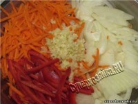 Рецепт овощного салата по-корейски