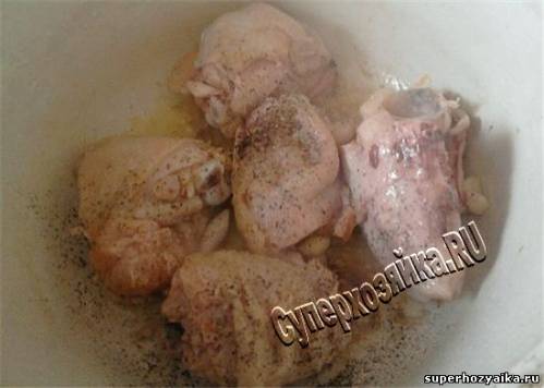 Чанахи - блюдо из мяса с грибами