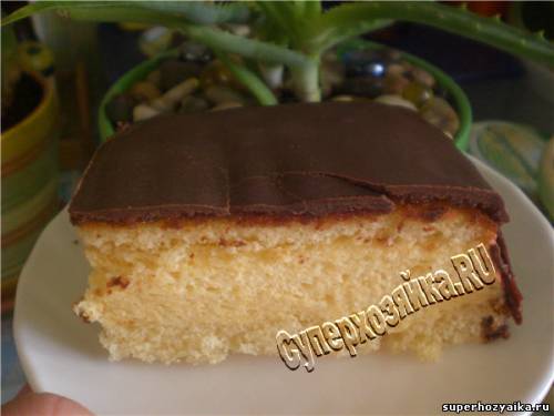 Торт Пломбир в шоколаде