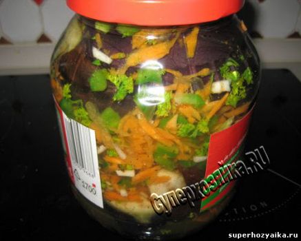 Квашеные баклажаны Баклажаны с овощами, квашенные на зиму