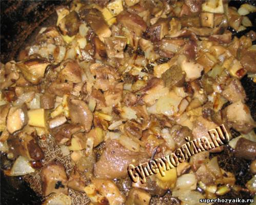 Рецепт картофельных зраз с грибной начинкой