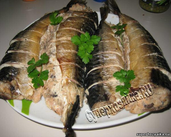 Рыбное блюдо для праздничного стола