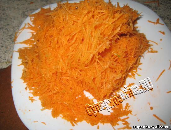 Морковно-апельсиновый торт