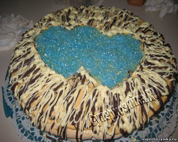 Торт ко дню Святого Валентина